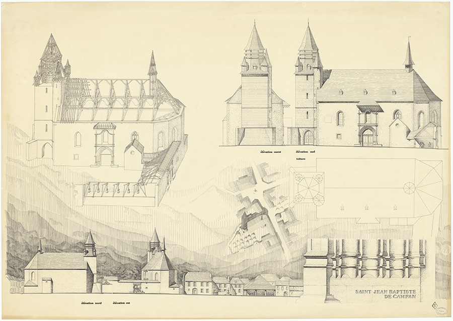 Église paroissiale et restes du cloître