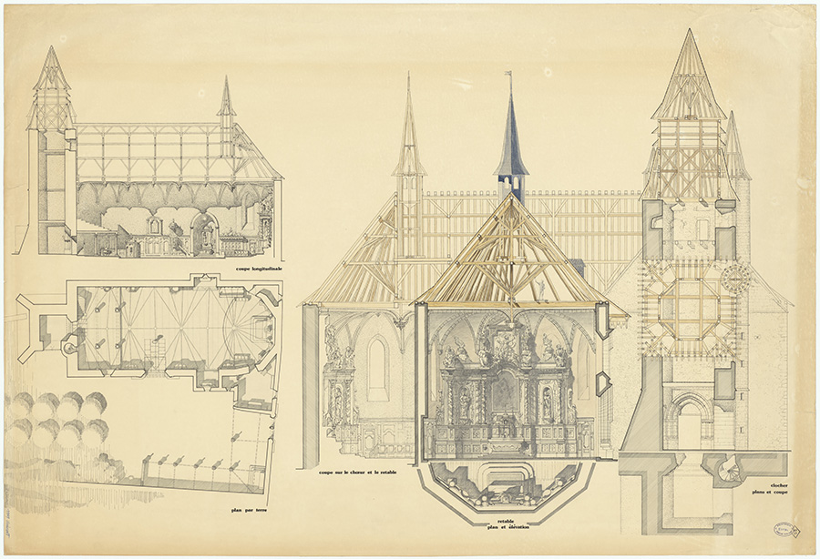 Église paroissiale et restes du cloître